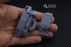 Quinta Studio QD35022 KAMAZ K-4386 Typhoon VDV family 3D-Printed & coloured Interior on decal paper (for RPG-model kit) 1/35